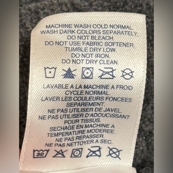 Lands’ End Women’s Mock Zip Neck Pullover Sweater Size M - Picture 7 of 8